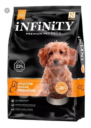 Alimento Infinity Premium Pet Food  Razas Pequeñas Para Perro Adulto De Raza Pequeña En Bolsa De 15 kg