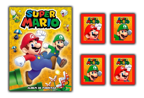 Album Super Mario Bros: Pack Album + 80 Sobres - Original