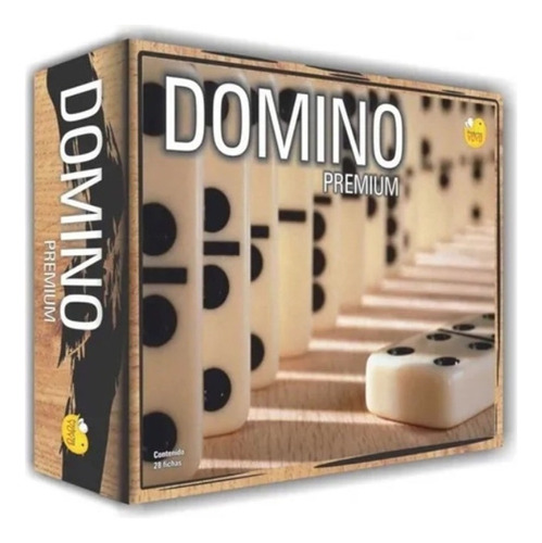 Domino Premium Clasico Juego De Mesa Fichas 