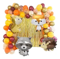 Comprar Combo De Globos Animales Nórdicos- Animales Del Bosque