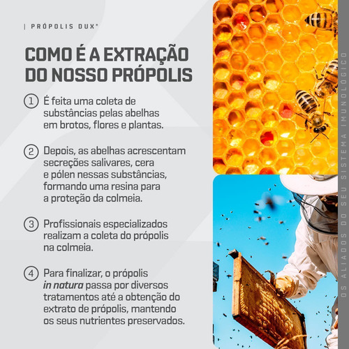 Própolis Dux - Pote 60 Cápsulas Sabor Sem Sabor