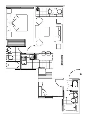 Departamento A Pasos De Metro Parque Almagro (98311)