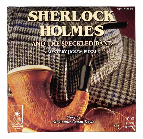 Rompecabezas Bepuzzled Sherlock Holmes 1000 Piezas
