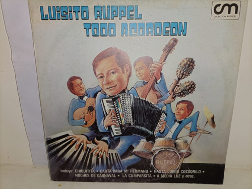 Luisito Ruppel - Todo En Acordeón - Lp