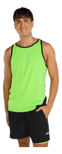 Musculosa Hombre Deportiva Running Secado Rapido Entrenamien