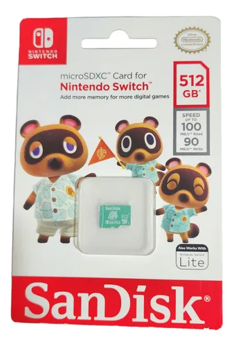 Nintendo switch sd card 512gb discount