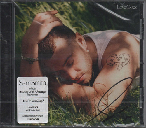 Sam Smith - Love Goes - Cd Album Uk Autografiado
