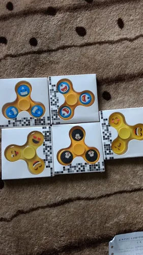 Fidget Hand Spinner Com Led. Várias Cores, Rolamento Central