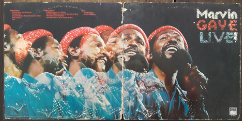 Lp Vinil (vg+) Marvin Gaye Live! Ed Usa 1974 Importado