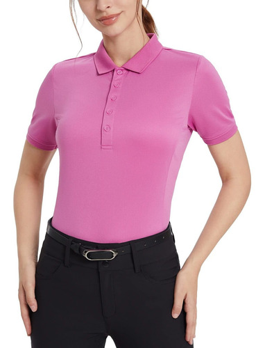 Baleaf Polo Golf Para Mujer Camiseta Ecuestr Manga Corta Que