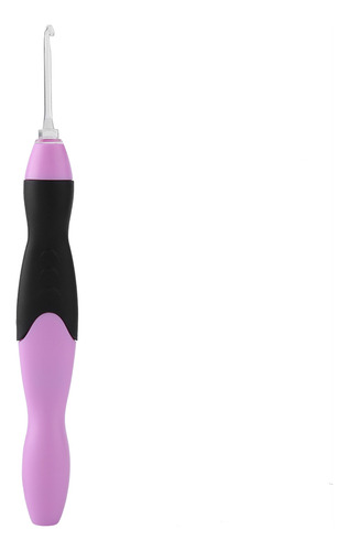 Juego De Ganchillos De Ganchillo Con Led, 9 En 1, Recargable