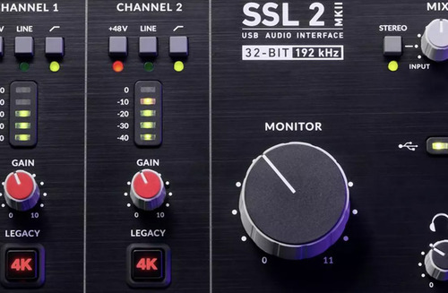 Solid State Logic Ssl 2 Mkii Usb Audio Interface Daw Plugins