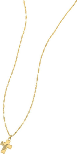 Imagen 2 de 2 de Kit Cruz Espíritu Santo 40cm Oro 10k - 950