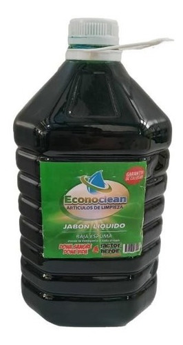 Jabón De Ropa 5 Lts Verde Manzana B/espuma Econoclean