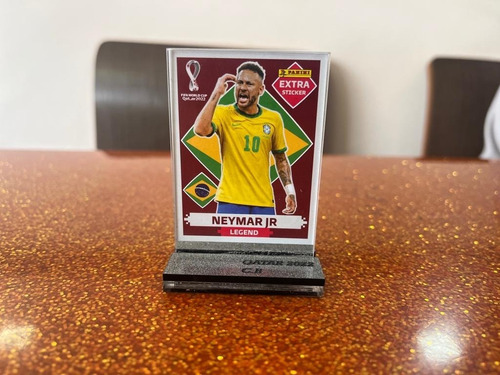 Neymar Jr Extra Legend Panini 2022 Mas Base En Acrílico