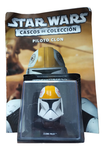 Casco De Coleccion Star Wars Piloto Clon Coleccionable