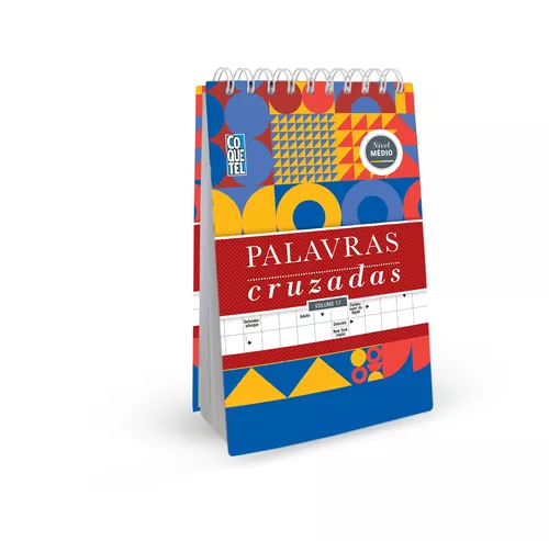 Livro Coquetel Só Caça Palavras nível médio Ed 14 - Livro Coquetel Só Caça  Palavras nível médio Ed 14 - COQUETEL/NOVA FRONTEIRA