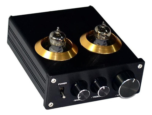 Lazhu Stereo Preamplifier Mini Hi-fi Preamplifier A