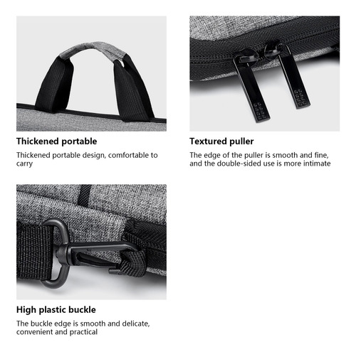 Bolso De Hombro Para Portátil, Portátil O Tableta De 14 PuLG