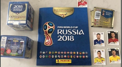 A Elegir 10 Figuritas Panini Rusia 2018 Russia