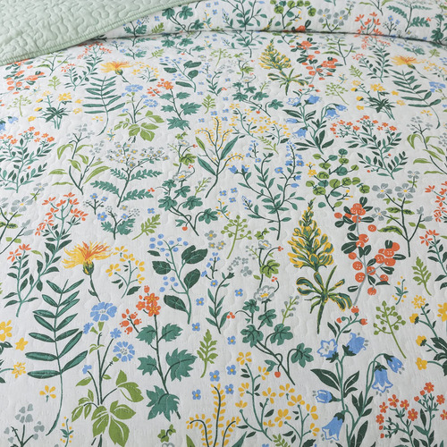 Newlake Juego De Colcha Y Edredón De Patchwork Reversible -