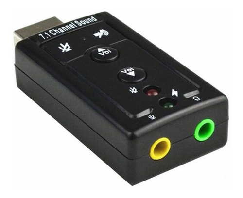  Tarjeta De Sonido Para Pc Usb 7.1 Usb 3.0