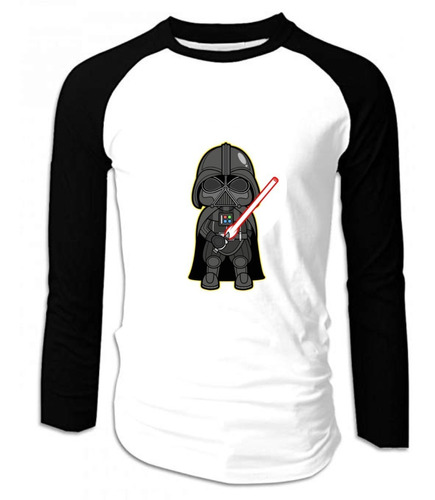 Camiseta  Darth Vader Manga Larga Camibuso