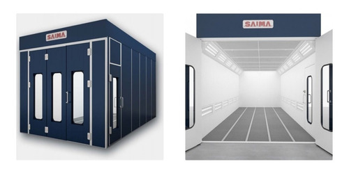 Cabina De Pintura Con Horno. Saima - Posible Permuta + $$$