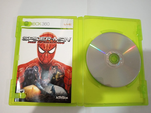 Spiderman Web Of Shadows Xbox 360 Impecable De Coleccion (Usado)