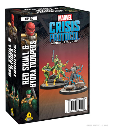 Marvel: Crisis Protocol Paquete De Personajes Red Skull & Hy