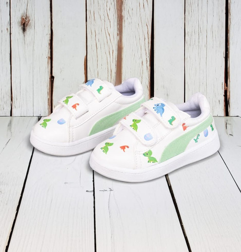 Zapatillas Niño Dino Con Abrojo- Zapatillas Infantiles