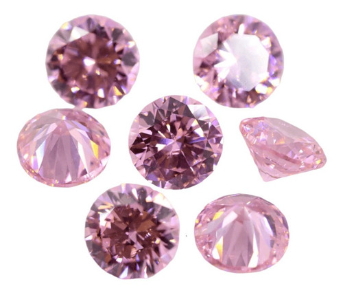 Diamante Rosa De 1ct - Moissanita - Vvs1 - Certificado Gra