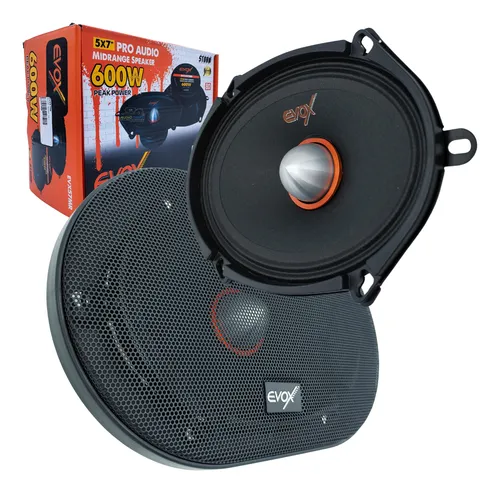 comprar Par Medios Rangos 5x7 600w Max 8ohm Openshow Evox Evx57mr