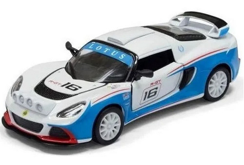 Lotus Exige R-gt 13 Cm Escala 1/32 Kinsmart Ploppy 362319