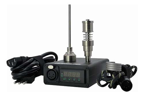 Kit Completo Enail Metalico Black Bonglab (dabber Electrico)
