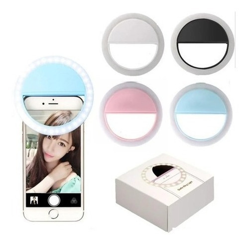 Aro Luz Led Selfie Celular Tablet Pc  Anillo 8.5 Cm