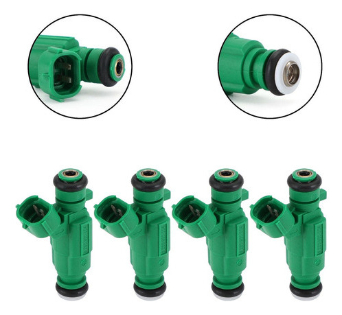 4 Inyectores De Combustible For Hyundai Accent 1.6l L4 06-1
