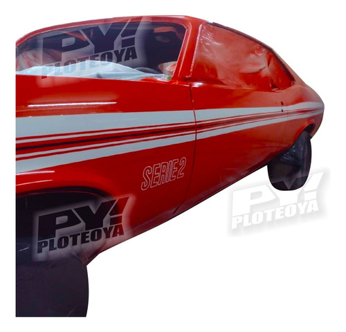 Calco Plantilla Cupe Chevy Serie 2 Remo - Para Pintor