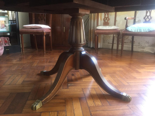 Mesa Francesa Extensible Roble Oscuro Roble Oscuro (Usado)