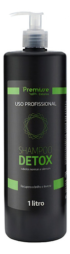 Shampoo Detox Profissional 1 Litro Premisse Cabelos Brilho