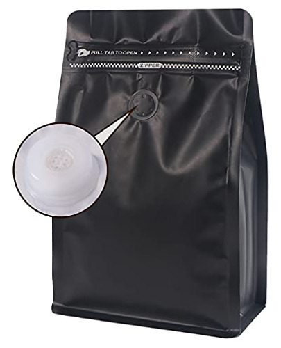 Bolsas De Café Remtap Con Valve(50pcs,8 Oz,1/2 Lb) Qs3px