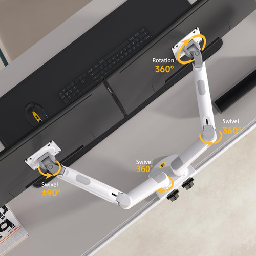 Soporte De Escritorio Para Monitor Doble Para Pantallas 17-2