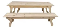 Comprar Juego Mesa Quincho Y Bancos Plegables De 2,00 Mts