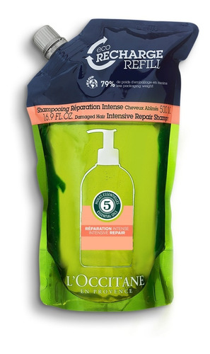  Shampoo Cabello Dañado Reparador Aromacología Unidad 500ml L'occitane