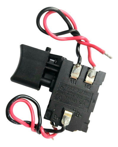 Gatilho Botão  Interruptor Parafusadeira Wesco A Bateria 12v