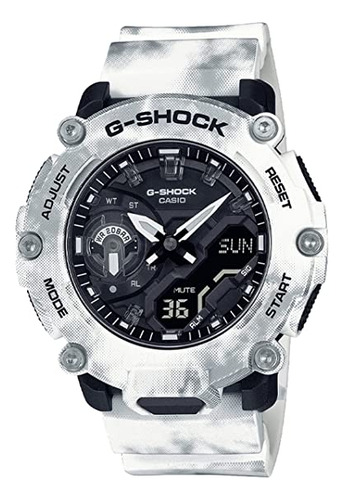 G-shock Ga2200gc-7a Grunge - Reloj De Camuflaje De Nieve,