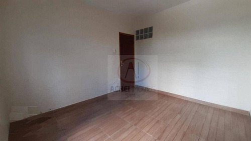 Imagem 3 de 14 de Apartamento Com 2 Dormitórios, Reformado, 1º Andar, Com Quintal, À Venda, 70 M² Por R$ 285.000 - Ponta Da Praia - Santos/sp - Ap10778