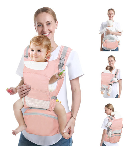 Mochila Cangurera Portabebés Ergonimica De Bebé 0-36 Meses