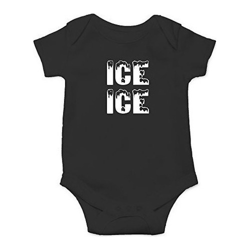 Body Para Bebé Con Estampado ''ice Ice''
