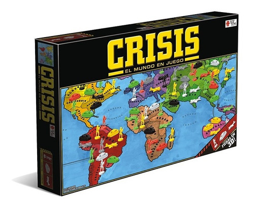 Crisis Juego De Mesa Estrategia C Fichas 3d  Orig. Top Toys 